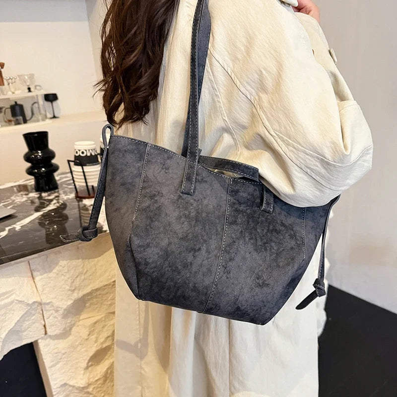 Small PU Leather Shoulder Bags for Women 2025 Luxury Designer Crossbody Bag Females Brand Retro New Handbags and Purses Tote Bag