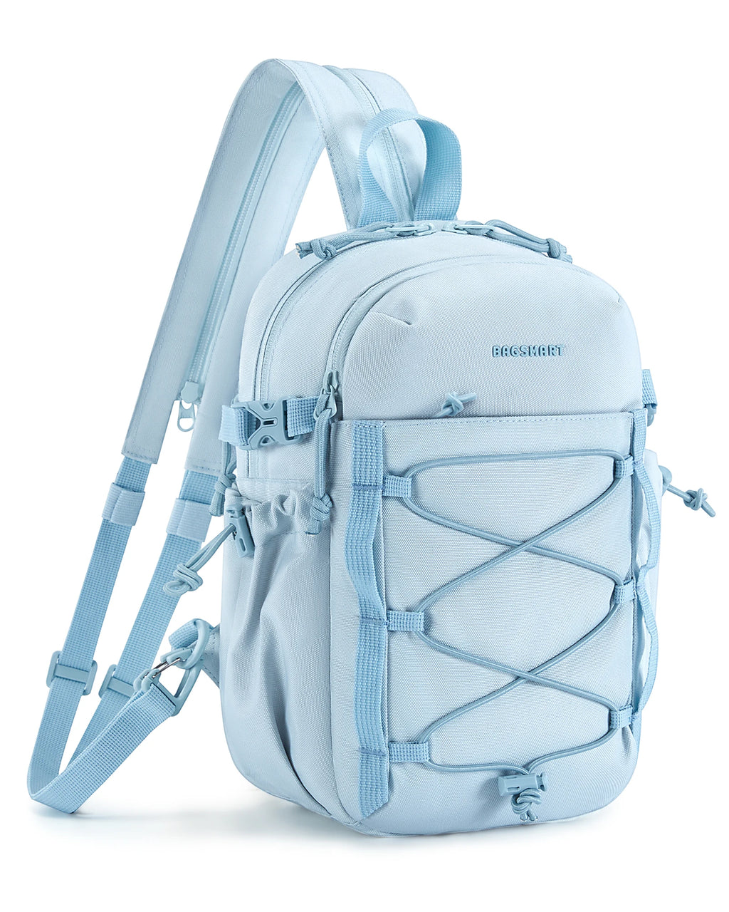 BAGSMART Small Crossbody Sling Bag Casual Sport Chest Shoulder Bag Outdoor Men's and Women's Wallet Travel Purse